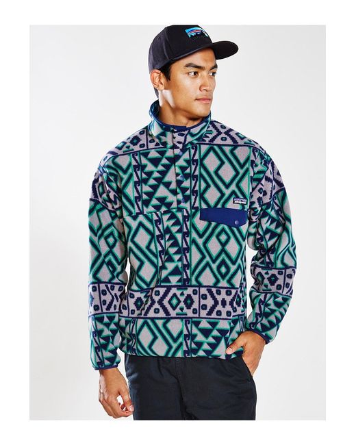 Patagonia Multicolor Synchilla Snap-t Fleece Pullover Jacket for men