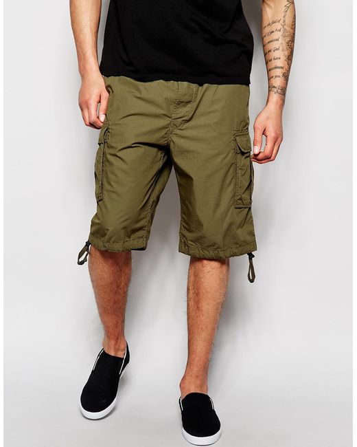 DIESEL Natural Cargo Shorts P-airal-short for men