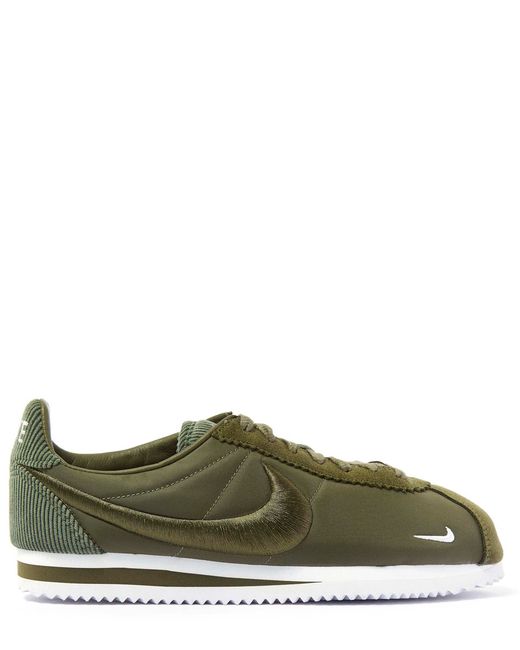 Nike Olive Classic Cortez Trainers in Green | Lyst Canada