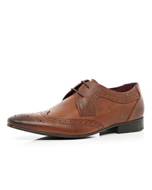 Pointed hotsell brogues mens