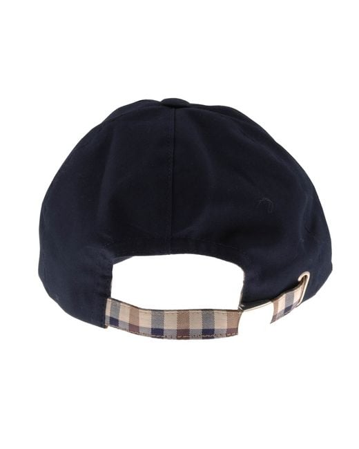 Aquascutum Baseball Hat in Navy (Blue 