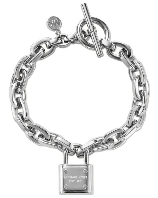 Bracelet MICHAEL KORS - Padlock Bracelet MKC1042AN710 Gold Clear -  Jewellery - Accessories | efootwear.eu