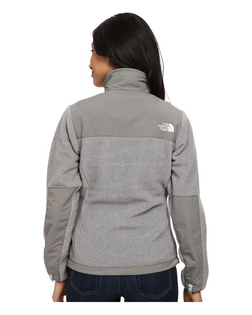 north face denali gray