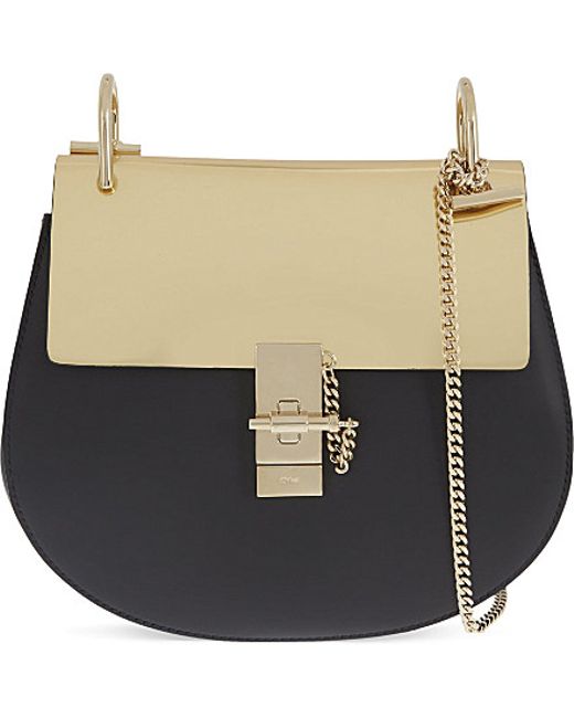 fake chloe purse - Chlo¨¦ Drew Small Leather Cross-body Bag in Beige (Black) | Lyst fake chloe purse - Chlo¨¦ Drew Small Leather Cross-body Bag in Beige (Black) | Lyst