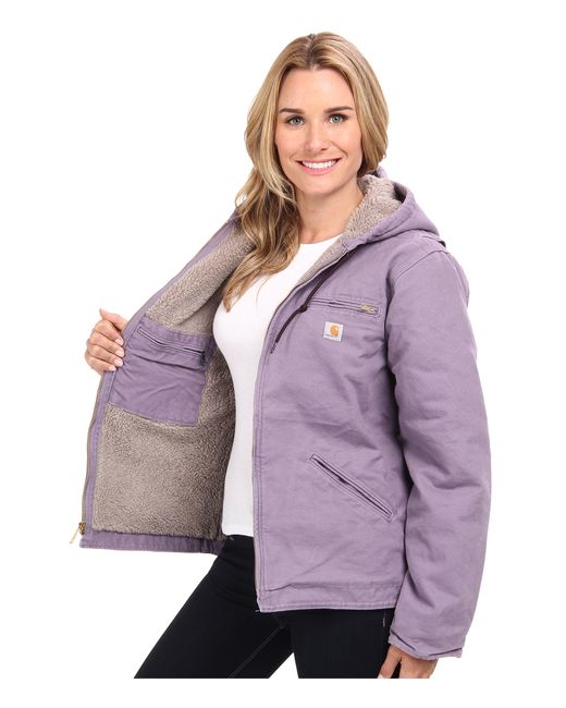 Carhartt Sandstone Sierra Jacket in Purple Lyst