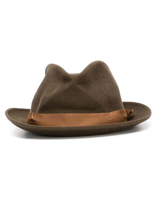 SuperDuper Hats Brown Hobo Hat for men