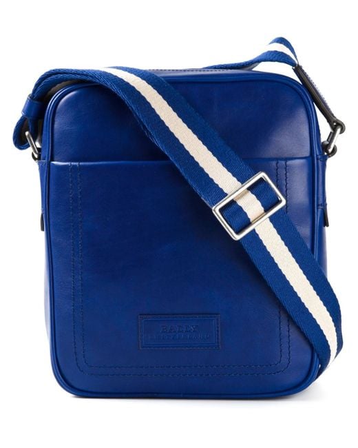 ショルダーバッグ BALLY Men Shoulder bag Blue BHENNOS I716R Bally 'Thabo' Messenger Bag in Blue for Men | Lyst