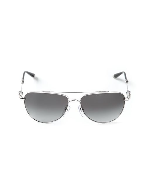 Chrome Hearts Black Slam Metallic Sunglasses for men