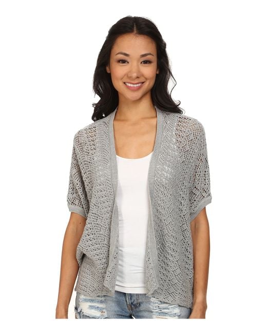 Short sleeve open cardigan hot sale
