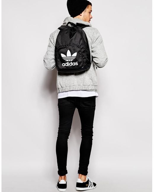 Adidas Originals Black Backpack for men