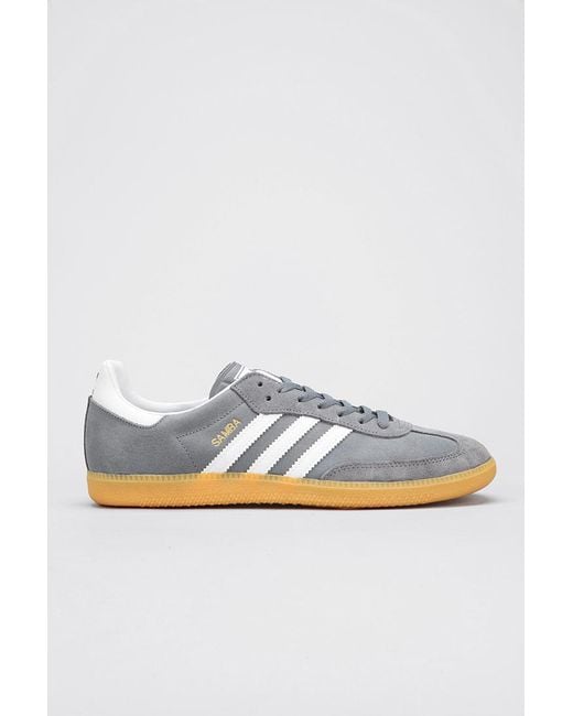 Dental guld galleri Urban Outfitters Adidas Samba Suede Sneaker in Gray for Men | Lyst