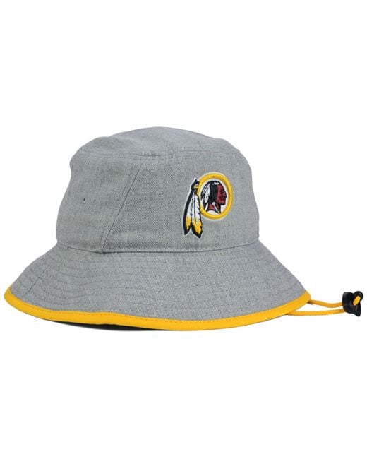 KTZ Pittsburgh Steelers Training Bucket Hat in Yellow for Men