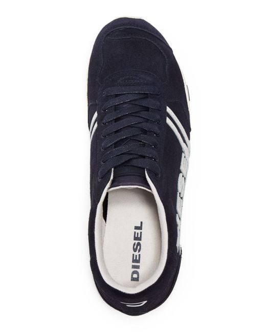 DIESEL Harold Solar Suede Sneakers in 