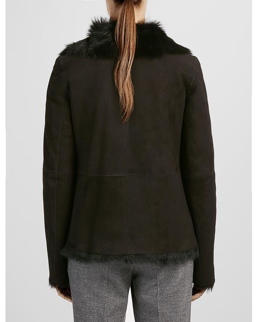 Joseph anais shearling coat discount