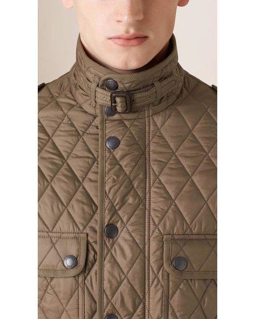Diamond quilted thermoregulated field jacket hotsell