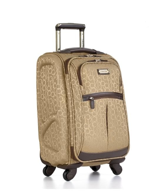 Calvin Klein Natural Nolita 2.0 20" Carry On Spinner Suitcase