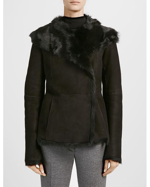 Joseph anais shearling coat best sale