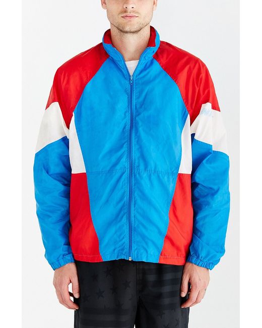Without Walls Vintage Nike Red White + Blue Windbreaker Jacket for Men |  Lyst Canada