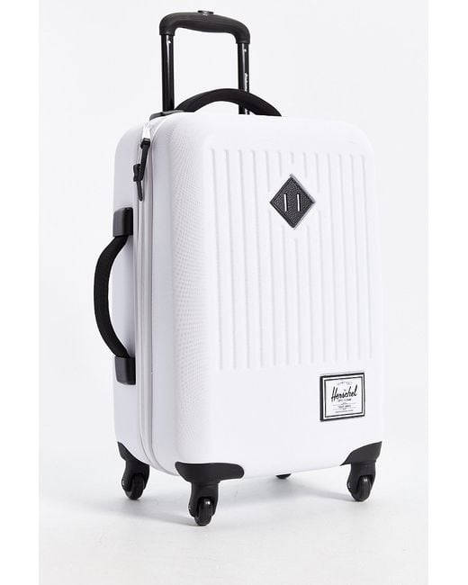 Herschel Supply Co. White Trade Rolling Hard Shell Suitcase for men