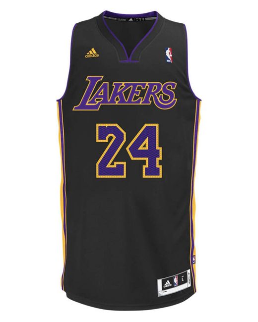 adidas Men S Los Angeles Lakers Kobe Bryant Revolution 30 Swingman Pride Jersey in Black for Men Lyst
