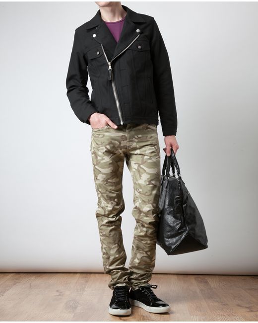Miharayasuhiro Structured Cotton Biker 