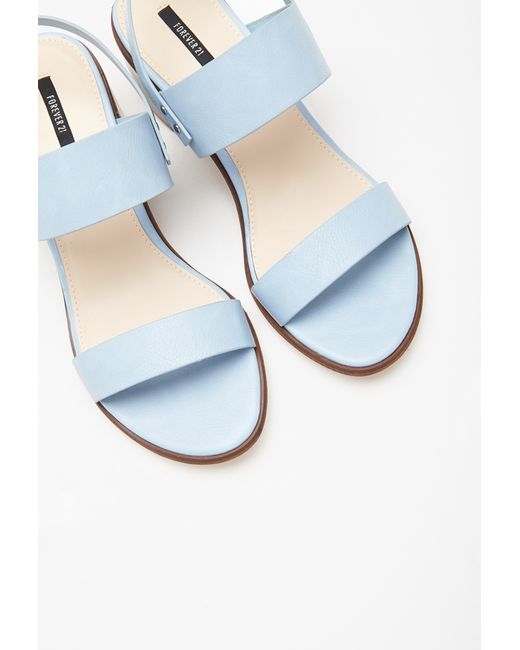 sandals light blue