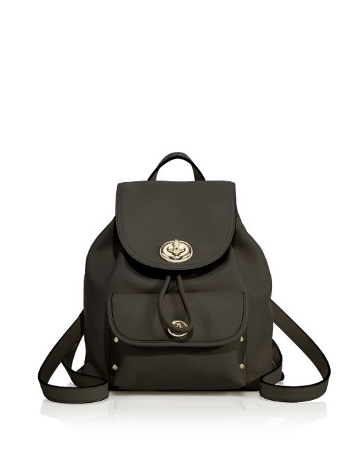 coach women's mini leather backpack