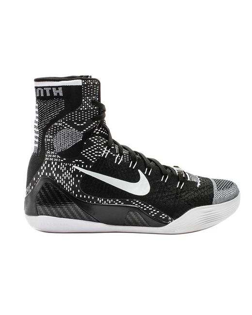 Nike Kobe 9 Elite Bhm High Top Sneakers in Black for Men | Lyst