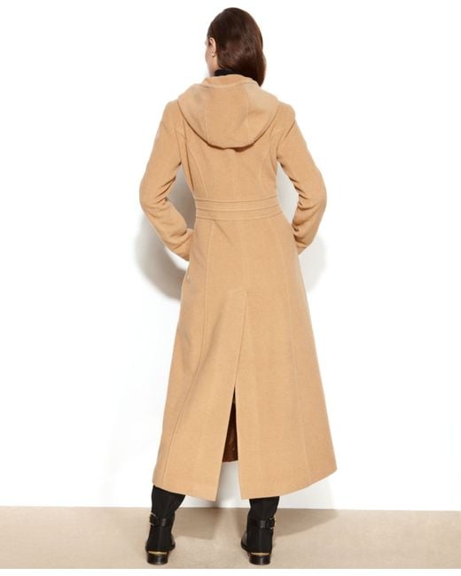 Calvin Klein Hooded Wool Coat Outlet 