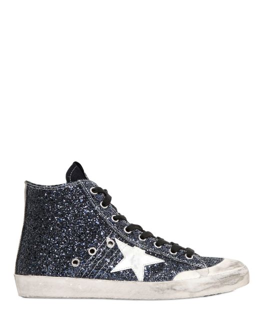 Golden goose deluxe brand Francy Glitter Leather High Top ...