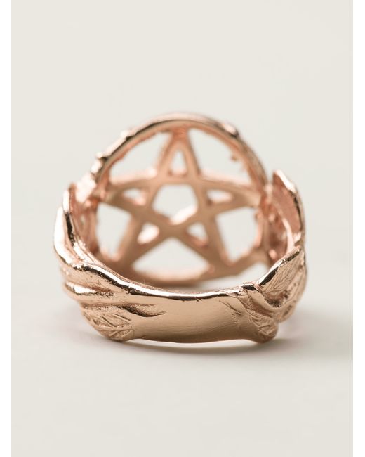 Pamela love store pentagram ring