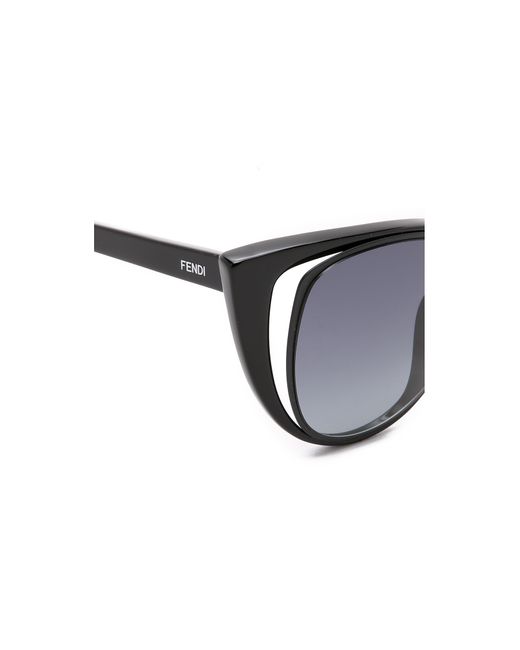 Fendi cutout cat clearance eye sunglasses