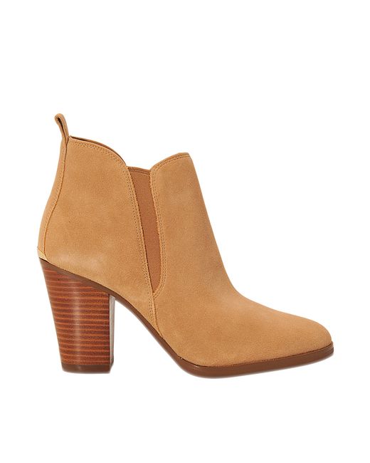 michael kors cognac booties