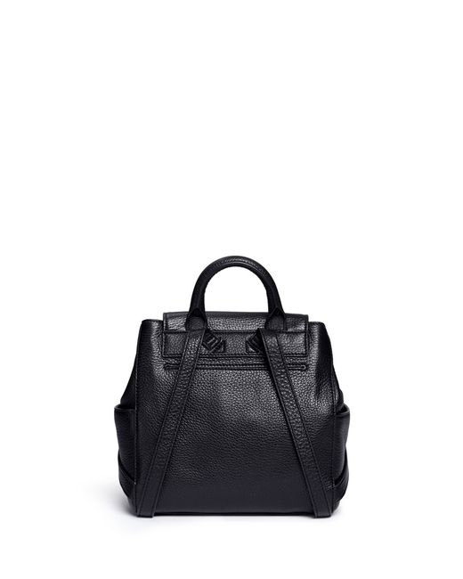 Tory Burch Leather Backpack - Black Backpacks, Handbags - WTO579717