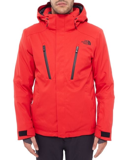 The North Face Red Waterproof Ravina Jacket for men