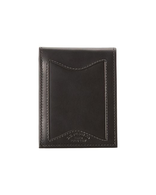 Filson Black Leather Outfitter Wallet