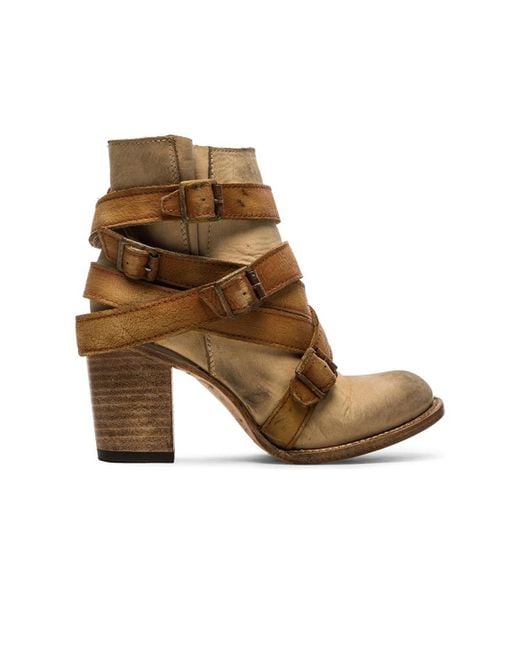 Freebird by Steven Hustle Boot in Natural Lyst