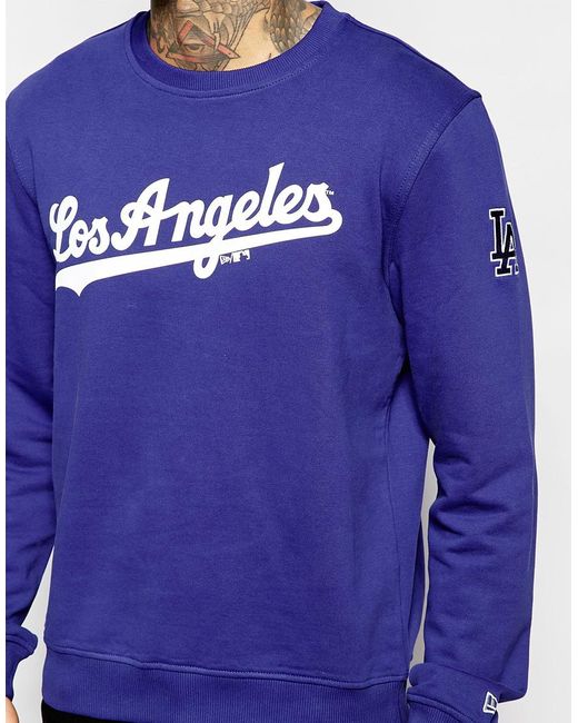 dodgers crew sweatshirt