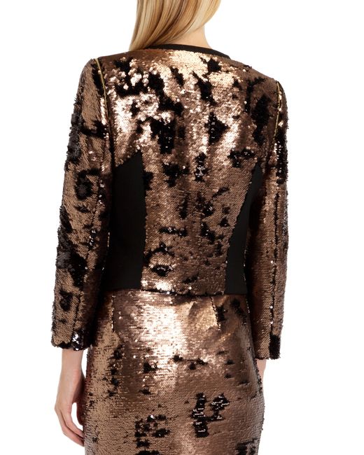 Ted Baker Metallic Blubele Sequin Jacket