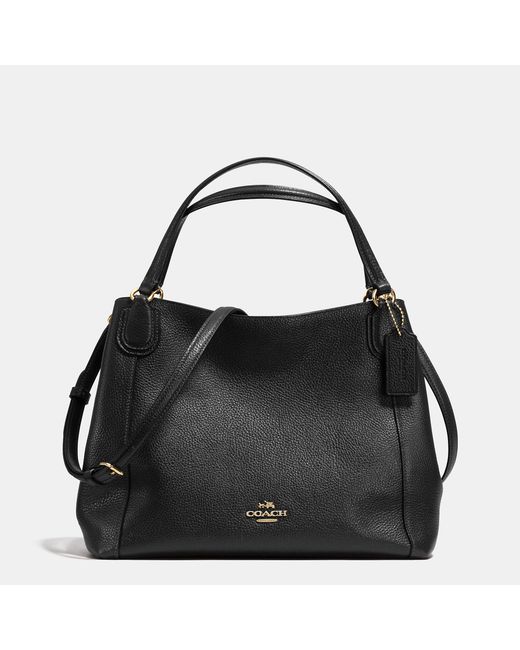 Edie shoulder bag 28 in pebble leather sales