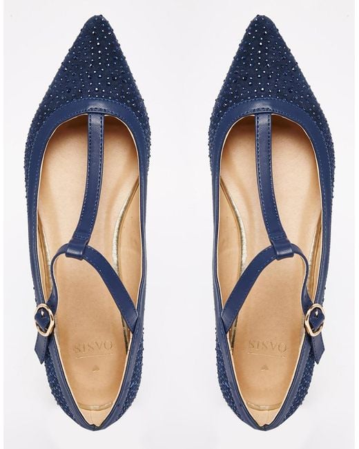 Navy t bar shoes womens cheap