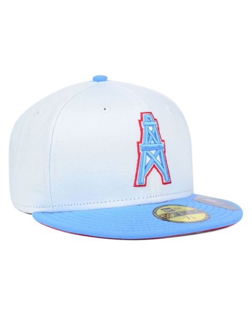 KTZ Houston Oilers Nfl 2 Tone White 