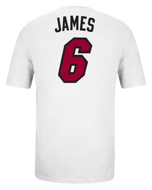 Miami Heat Lebron James Player T-shirt 