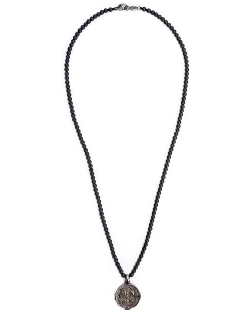 Roman Paul Roman Coin Pendant Necklace 