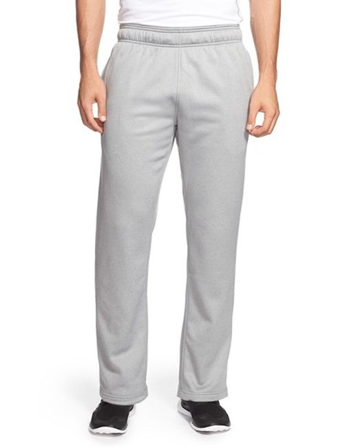 Under armour Loose Fit Moisture Wicking Fleece Pants in Gray for Men ...