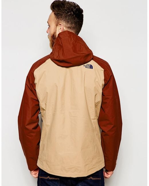 The North Stratos Jacket With Mesh Lining in Red for Men | Lyst