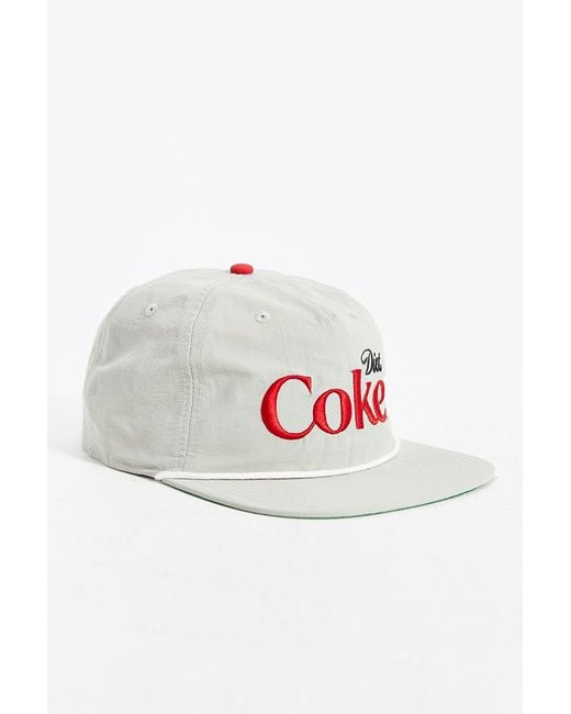 Urban Outfitters Gray Diet Coke Crushable Snapback Hat for men
