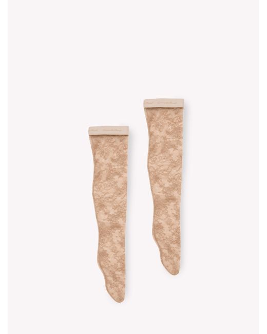 Gianvito Rossi White Lace Socks, Accessories