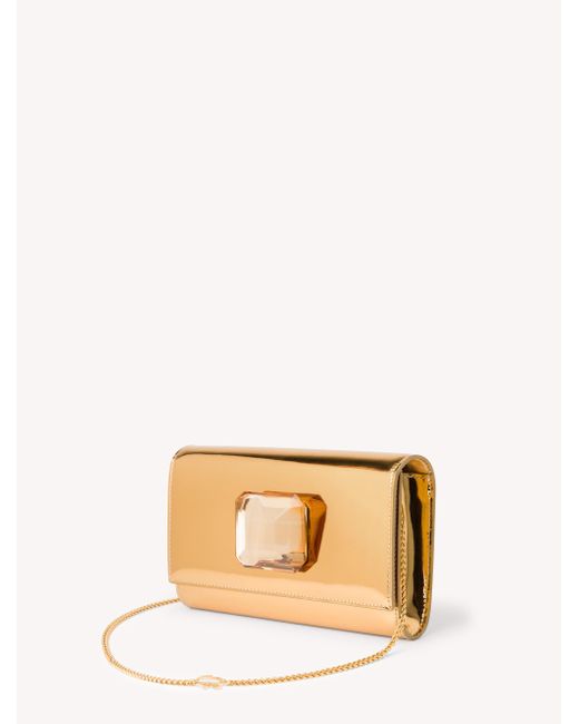 Gianvito Rossi Natural Jaipur Clutch, Bags