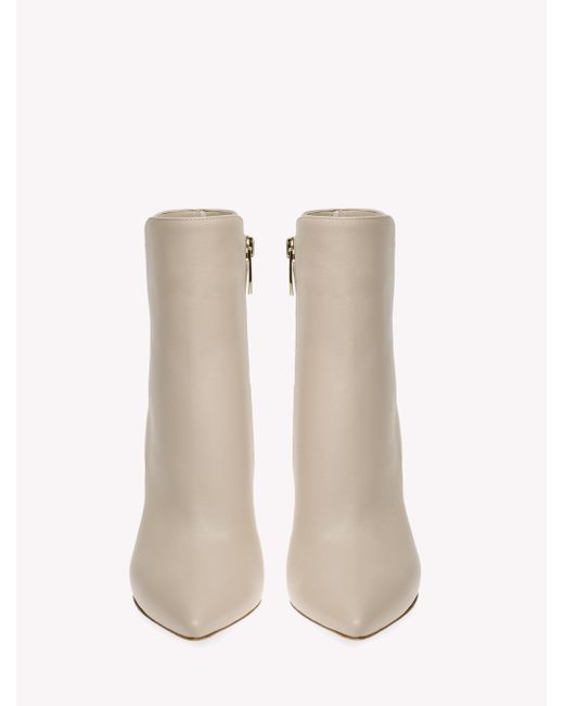 Gianvito Rossi White Levy 85, Booties